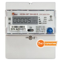 Счетчик электроэнергии однофазный многотарифный (2 тарифа) НЕВА МТ 124 AS-O 5(60)A 220В оптопорт DIN ЖКИ Тайпит