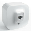 Розетка информационная одноместная Кат.5е RJ45 UTP открытой установки белый Quteo 782224 Legrand Розетка информационная одноместная Кат.5е RJ45 UTP открытой установки белый Quteo 782224 Legrand
