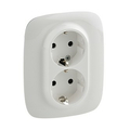 Розетка двойная Valena ALLURE 753726 Legrand Розетка двойная Valena ALLURE 753726 Legrand