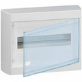 Бокс Nedbox навесной 12 (12х1) модулей с прозрачной дверью IP30 601246 Legrand