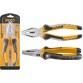 Пассатижи (плоскогубцы) комбинированные 8"/200мм INGCO HCP08208