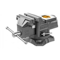 Тиски слесарные с наковальней (4", 6.7кг, сила сжатия: 1300кгс) INGCO HBV084