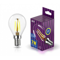 Лампа светодиодная 7Вт Е14 G45 2700К 695Лм прозрачная 230В шар Filament филаментная DECO Premium 32482 9 REV