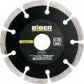 Диск алмазный сегментный. сух. резка бет/кирп/керам/гран/мрам/камень230мм (БИБЕР 70266)