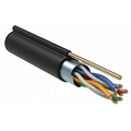 Кабель витая пара F/UTP категория 5e 4х2х24AWG LDPE трос 1,2мм (305м) (LC3-C5E04-359) ITK