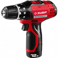 Дрель-шуруповерт "СУПЕРКОМПАКТ М3", 12 В, Li-Ion, ЗУБР ДА-12-2-ЛиКМ3