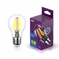 Лампа светодиодная 9Вт Е27 A60 2700К 855Лм прозрачная 230В грушевидная Filament филаментная DECO Premium 32475 1 REV