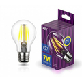 Лампа светодиодная 7Вт Е27 A60 2700К 695Лм прозрачная 230В грушевидная Filament филаментная DECO Premium 32353 2 REV