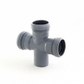 Крестовина канализационная одноплоскостная 50/50/50 угол 87 РосТурПласт