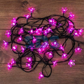 Гирлянда светодиодная (электрогирлянда) Нить 7 м 50 Led "Цветы Сакуры" цвет розовый с контроллером IP20 303-038 Neon-Night