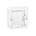 Коробка накладная 2 модуля Mosaic New открытой установки глубина 40мм белый 080281 Legrand Коробка накладная 2 модуля Mosaic New открытой установки глубина 40мм белый 080281 Legrand