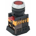 Кнопка управления красная с подсветкой ABLFS-22 (К) BBT30-ABLFS-K04 IEK