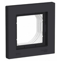 Рамка 1 пост Atlasdesign Aqua IP44 карбон ATN441001 Schneider Electric