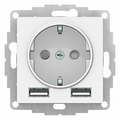 Розетка Atlasdesign скрытой установки 16А с 2 USB A+A, 5В/2,4А, 2х5В/1,2А механизм белый ATN000130 Schneider Electric Розетка Atlasdesign скрытой установки 16А с 2 USB A+A, 5В/2,4А, 2х5В/1,2А механизм белый ATN000130 Schneider Electric