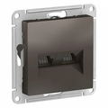 Розетка двойная Atlasdesign скрытой установки компьютерная RJ45+RJ45, cat. 5E механизм мокко ATN000685 Schneider Electric Розетка двойная Atlasdesign скрытой установки компьютерная RJ45+RJ45, cat. 5E механизм мокко ATN000685 Schneider Electric