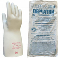 Перчатки диэлектрические латексные класс 0 (защита до 1000 В) ГОСТ 12.4.307-2016