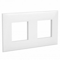Рамка 2 поста 4 модуля Avanti Белое облако 4400904 DKC