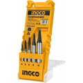 Набор экстракторов для демонтажа сломанного крепежа 5шт Cr-V INGCO ASE008
