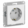 Розетка Atlasdesign скрытой установки с заземлением 16А механизм белый ATN000143 Schneider Electric Розетка Atlasdesign скрытой установки с заземлением 16А механизм белый ATN000143 Schneider Electric
