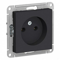Розетка Atlasdesign скрытой установки без заземления 16А механизм карбон ATN001041 Schneider Electric Розетка Atlasdesign скрытой установки без заземления 16А механизм карбон ATN001041 Schneider Electric
