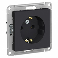 Розетка Atlasdesign скрытой установки с заземлением 16А механизм карбон ATN001043 Schneider Electric Розетка Atlasdesign скрытой установки с заземлением 16А механизм карбон ATN001043 Schneider Electric