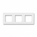 Рамка 3 поста Levit белый / ледяной 2CHH015030A6001 ABB