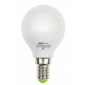 Лампа светодиодная 5Вт Е14 G45 4000К 400Лм матовая 220В Шар холодный ECO PLED .1036926A Jazzway