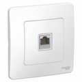 Розетка RJ45 компьютерная BLANCA скрытой установки кат.5e в сборе белый BLNIS045001 Schneider Electric Розетка RJ45 компьютерная BLANCA скрытой установки кат.5e в сборе белый BLNIS045001 Schneider Electric