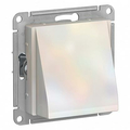 Вывод кабеля Atlasdesign скрытой установки механизм с накладкой жемчуг ATN000499 Schneider Electric Вывод кабеля Atlasdesign скрытой установки механизм с накладкой жемчуг ATN000499 Schneider Electric