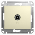 Розетка TV телевизионная GLOSSA скрытой установки оконечная 1dB механизм бежевый GSL000291 Schneider Electric Розетка TV телевизионная GLOSSA скрытой установки оконечная 1dB механизм бежевый GSL000291 Schneider Electric