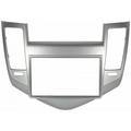 Рамка для Chevrolet Cruze 09-12 2din Silver (крепеж) Аналог RCV-N08S (11-407)
