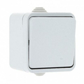 Выключатель одноклавишный Прага 10А белый (EKV10-021-10-44) EKF