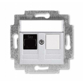 Розетка RJ45 компьютерная кат. 5e и заглушка Levit скрытой установки механизм с накладкой серебро 2CHH295117A6070 ABB Розетка RJ45 компьютерная кат. 5e и заглушка Levit скрытой установки механизм с накладкой серебро 2CHH295117A6070 ABB
