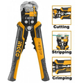 Инструмент для снятия изоляции 3 в 1 (обжим, зачистка, резка) INGCO INDUSTRIAL HWSP102418