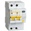 Автомат дифференциальный АД12 2/50/30mA тип АС (MAD10-2-050-C-030) IEK Автомат дифференциальный АД12 2/50/30mA тип АС (MAD10-2-050-C-030) IEK