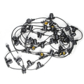 Гирлянда Нить 20 м + 1,5 м шнур, 80 патронов E27, шаг 25см, черный провод Belt-Light UDL-K111 80/E27/20M UL-00006441 Uniel