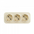 Блок розеточный Quteo 3 x 2К+З со шторками 16A - 250В~ IP20 слоновая кость 782268 Legrand Блок розеточный Quteo 3 x 2К+З со шторками 16A - 250В~ IP20 слоновая кость 782268 Legrand
