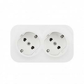 Блок розеточный Quteo 2 x 2К+З без шторок 16A - 250В~ IP20 белый 782233 Legrand Блок розеточный Quteo 2 x 2К+З без шторок 16A - 250В~ IP20 белый 782233 Legrand