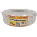 Кабель PLEXUS RG-6 SAT 50 Cu (64%) 75 Ом, коаксиальный, белый, (100м.)