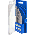 Набор сверл по бетону "Профи" 5шт. 4,5,6,8,10 мм ПРО кассета ПРАКТИКА 640-322