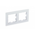 Рамка для розеток и выключателей 2 поста Atlasdesign Nature матовое стекло/белый ATN330102 Schneider Electric Рамка для розеток и выключателей 2 поста Atlasdesign Nature матовое стекло/белый ATN330102 Schneider Electric