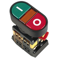 Кнопка управления "I-O" АPBB-22 N с лампой 240В BBD10-APBB-K51 IEK