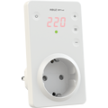 Реле контроля напряжения однофазное, установка в розетку,16А, RBUZ SR-1 red