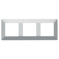 Legrand Valena LIFE Рамка 3 поста алюминий универсальная