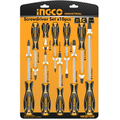 Набор отверток 10шт., Cr-V INGCO INDUSTRIAL HKSD1028