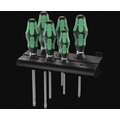 Набор отвёрток Kraftform Plus Lasertip + подставка 334/6 Rack 6 предметов Wera WE-105650