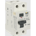 ARMAT Выключатель дифференциального тока R10N 2п 25А 30мА тип AC IEK AR-R10N-2-025C030