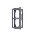 Рамка монтажная на 2 модуля, накладная Hikvision DS-KD-ACW2