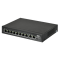 Коммутатор МАС 2К 10 портов (8 PoE) 120 Вт (1NS08F-2T1G) RVI С0000016244