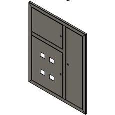 Накладка на ЩЭ-4 (1200х900х30) завод МАЯК